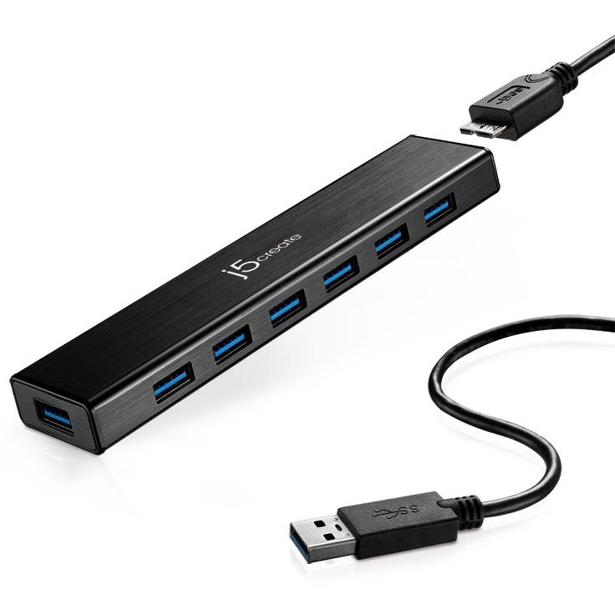 Image of J5 Create USB3.0 7-Port HUB for Mac and Windows