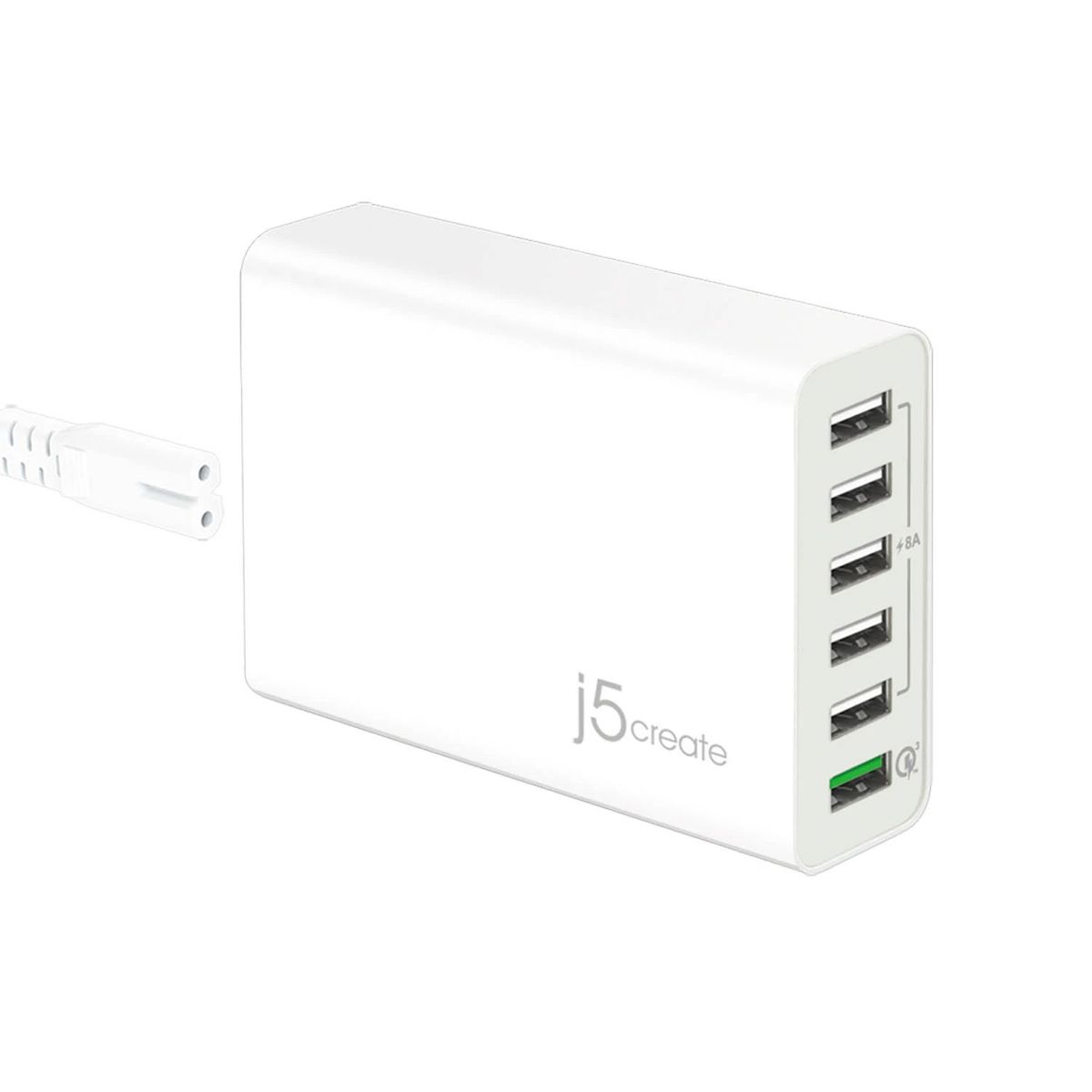 

J5 Create JUP60 58W 6-Port USB Type-A and QC3.0 Super Charger