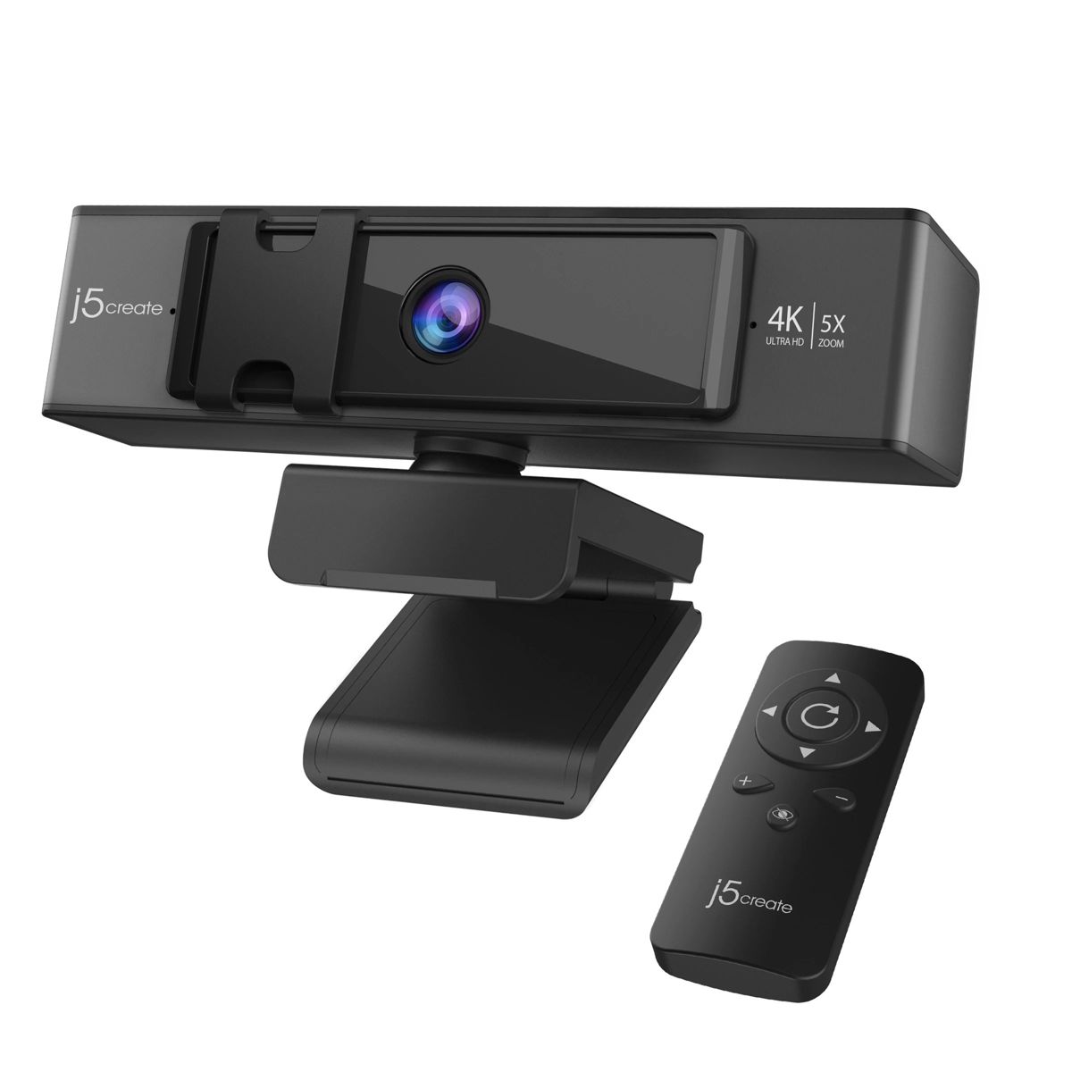 

J5 Create JVCU435 USB 4K ULTRA HD Webcam with 5x Digital Zoom Remote Control