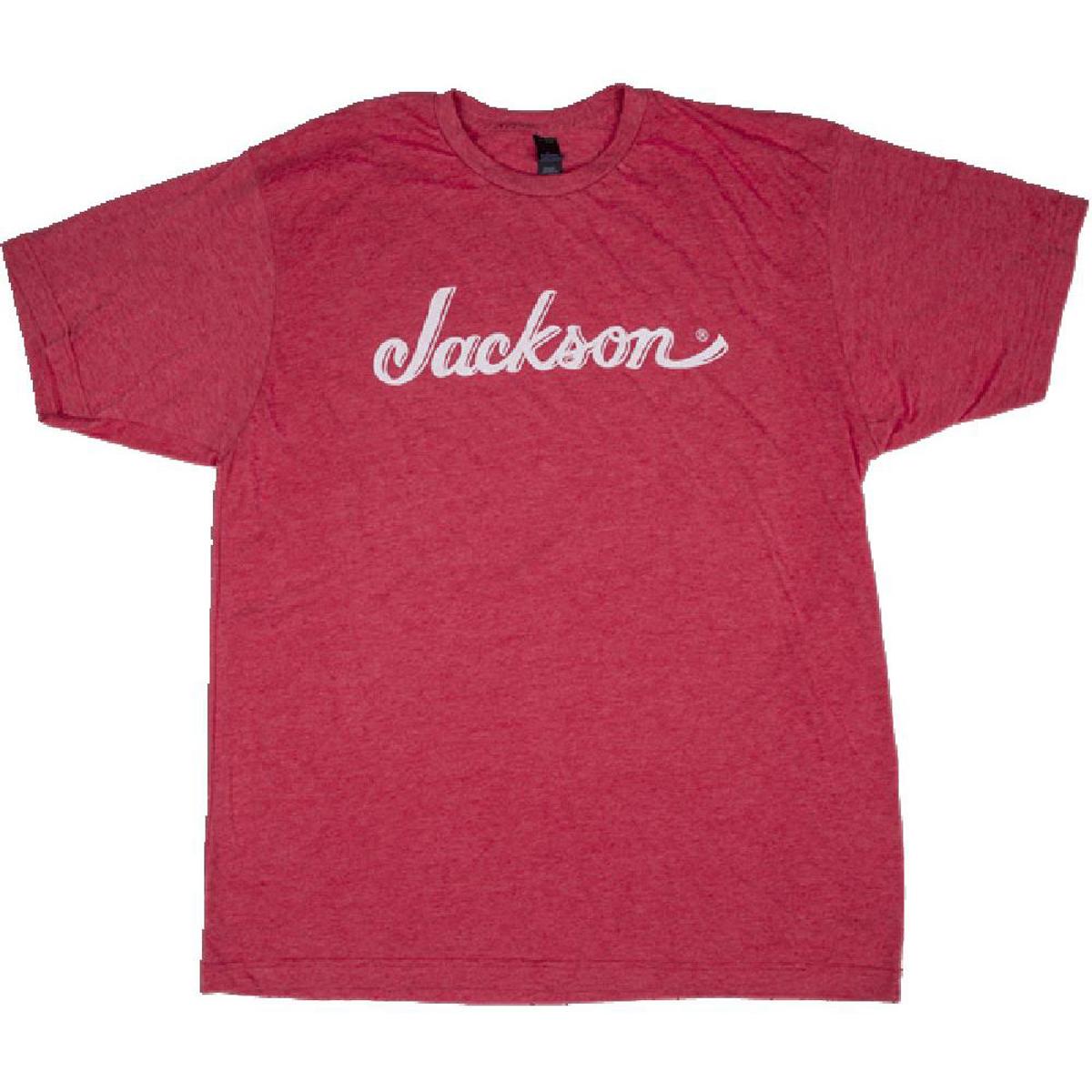 

Jackson Logo Short Sleeve T-Shirt, X Large, Heather Red