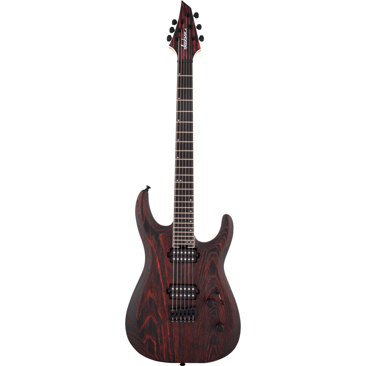 

Jackson Pro Dinky DK2 Modern Ash HT6 Electric Guitar, Ebony, Baked Red