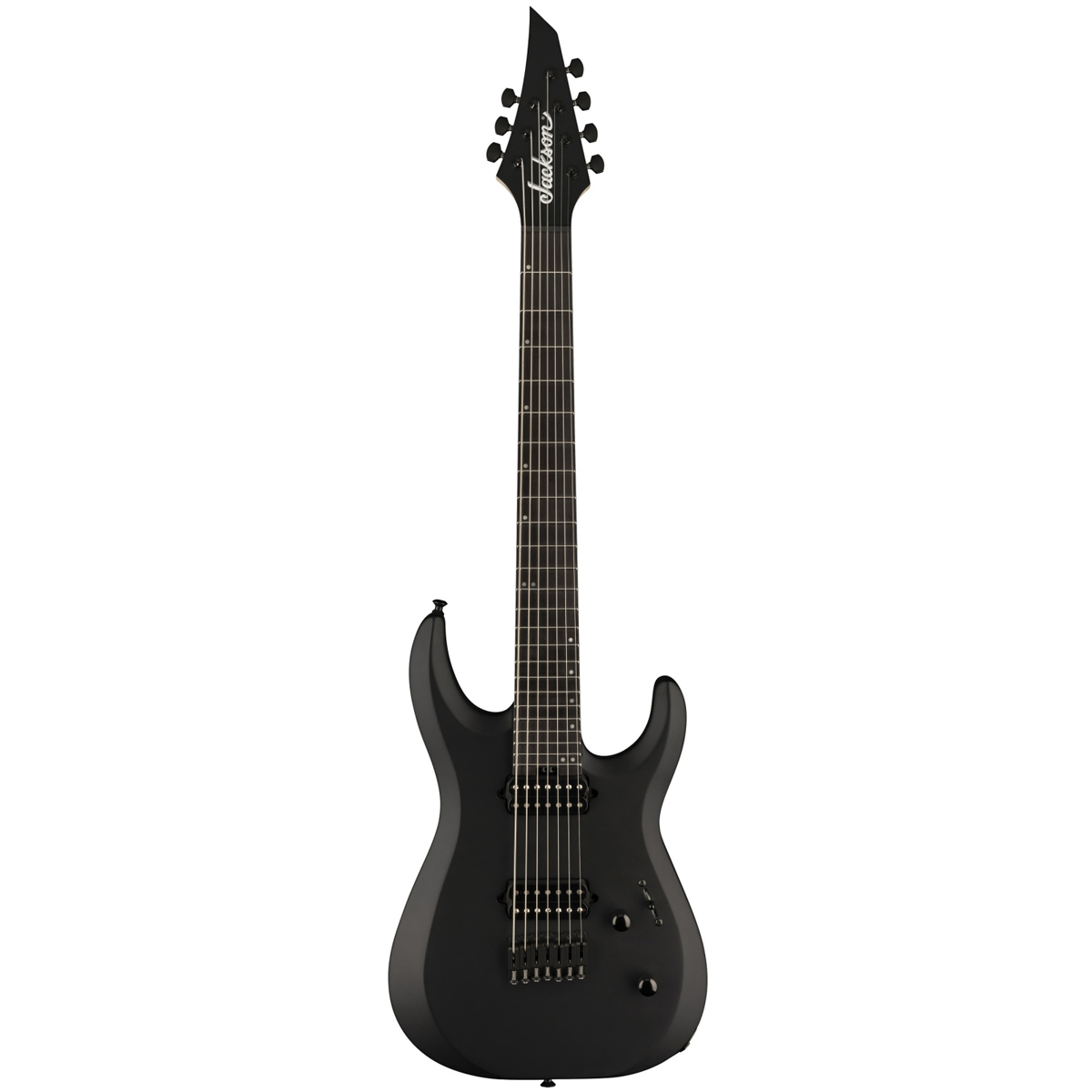 

Jackson Pro Plus Series Dinky MDK7 HT 7-String Electric Guitar, Satin Black