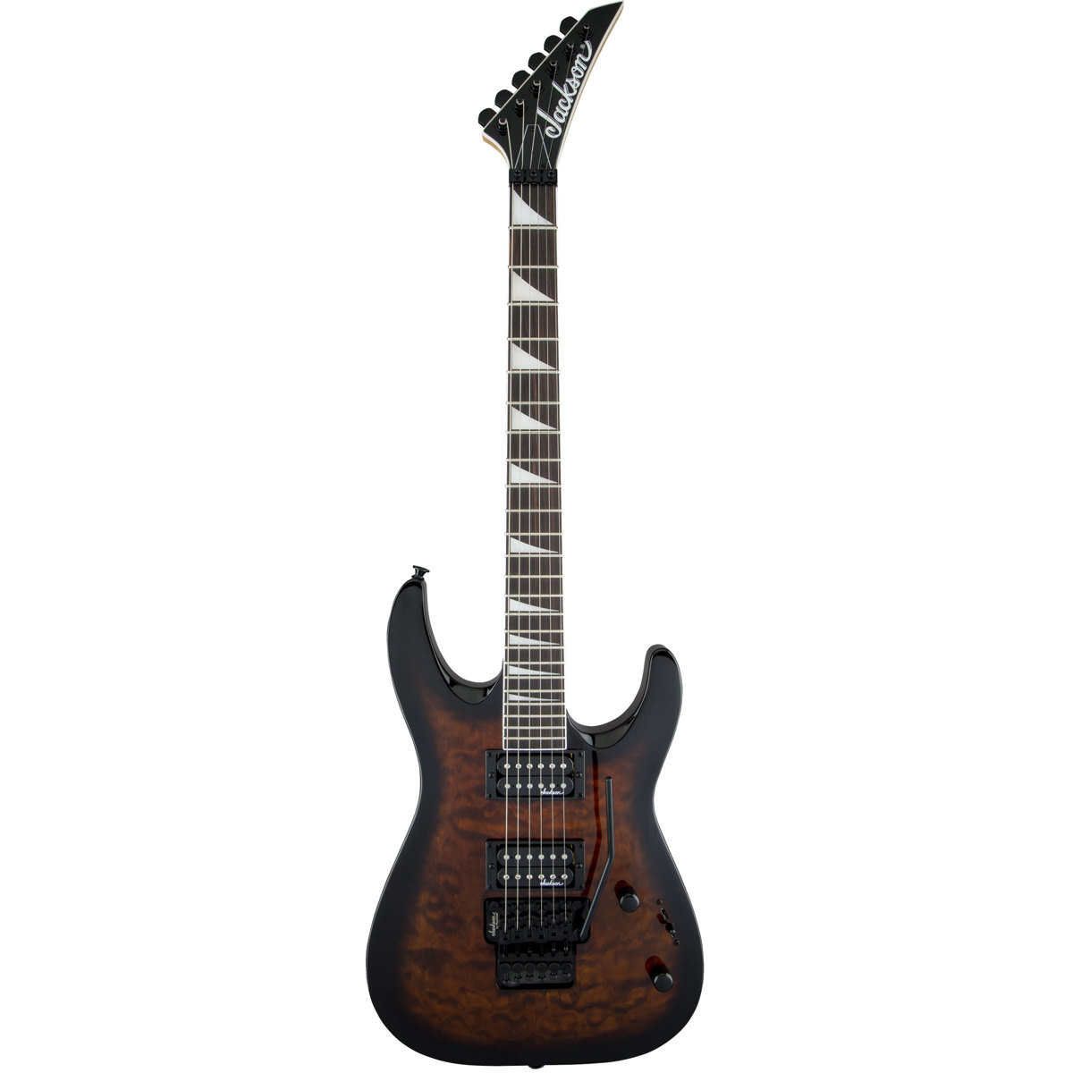

Jamo Jackson JS Series Dinky Arch Top JS32Q DKA Electric Guitar, Dark Sunburst