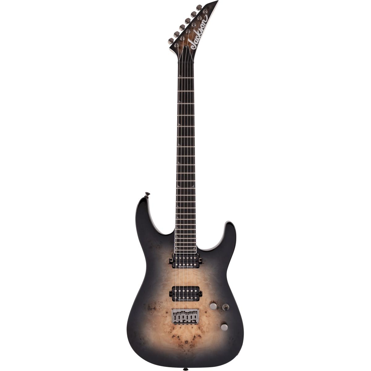 

Jackson Pro Soloist SL2P MAH HT Electric Guitar, Transparent Black Burst