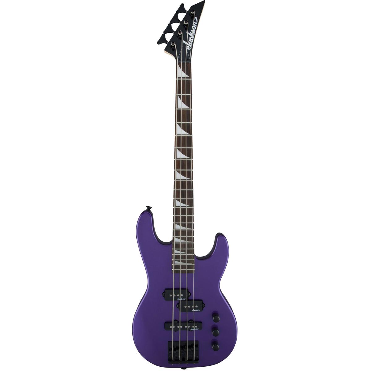 

Jackson Charvel JS Series Concert Bass Minion JS1X 4-String Electric Guitar, Pavo Purple