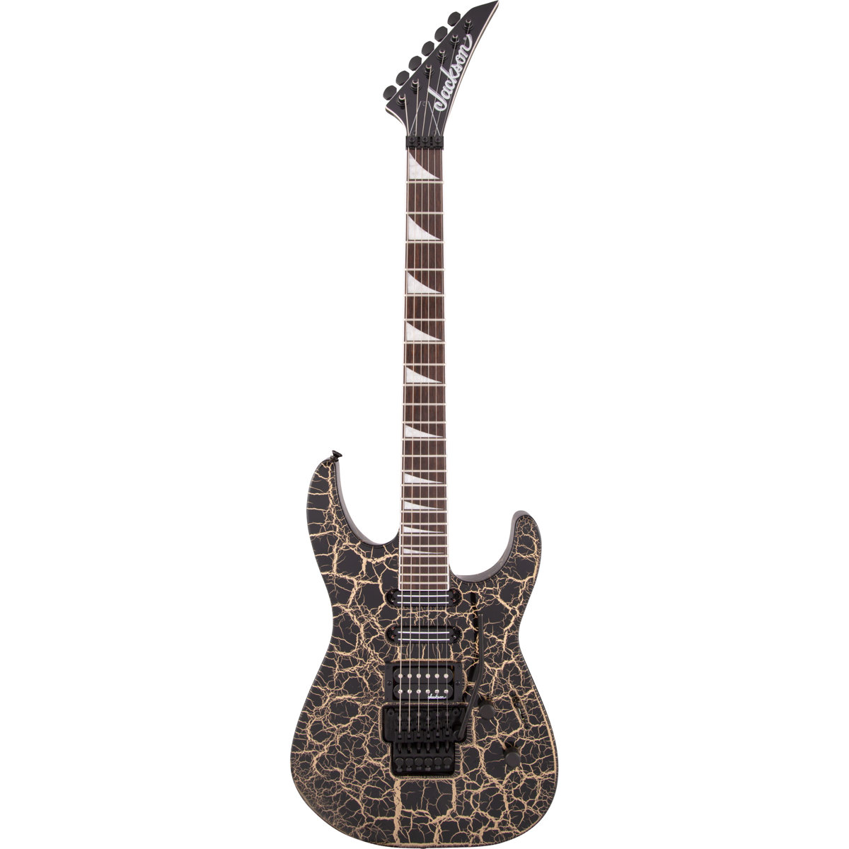 

Jackson SL3X DX X Series Soloist Crackle Electric Guitar, Gold Crackle