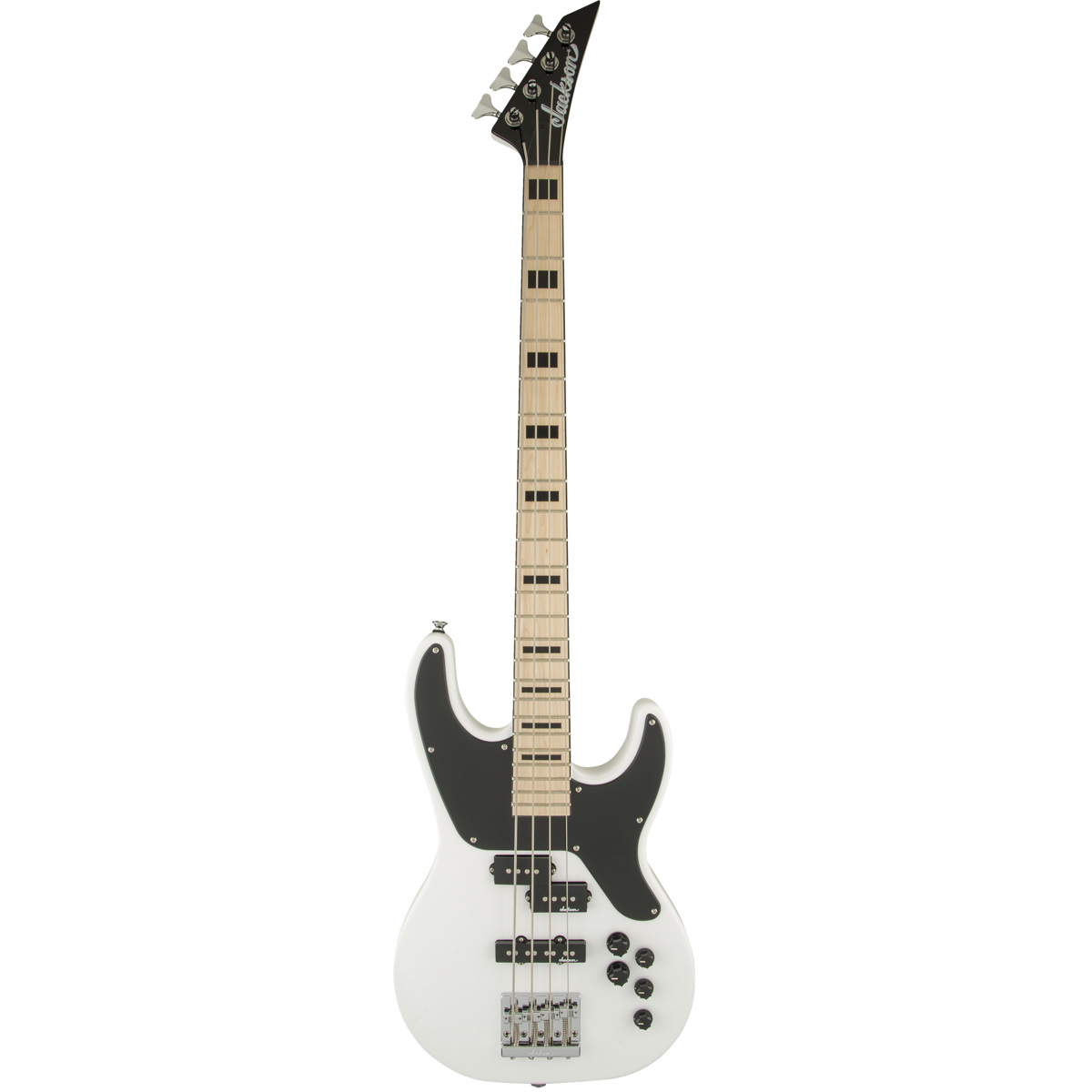 

Jackson X Series Concert Bass CBXNTM IV Electric Bass Guitar, Maple, Snow White