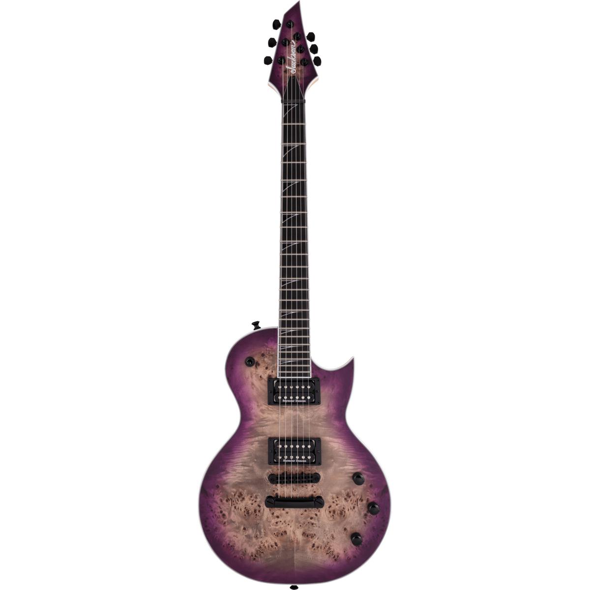 

Jackson Pro Series Monarkh SCP Electric Guitar, Ebony, Transparent Purple Burst