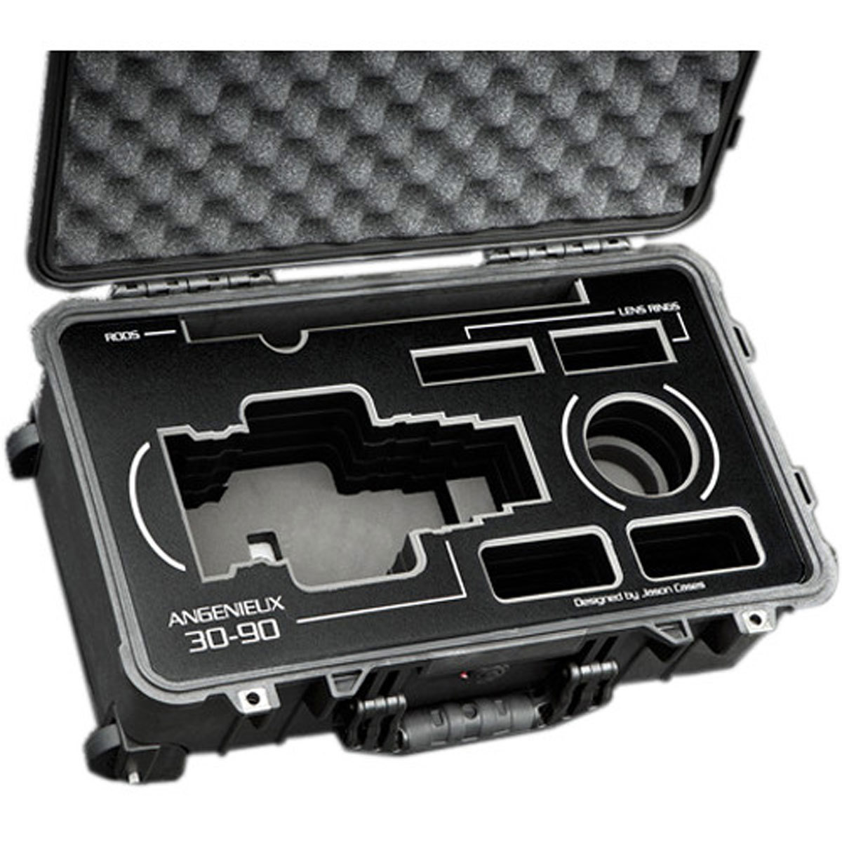 

Jason Cases Hard Case with Laser-Cut Foam for Angenieux EZ-2 15-40mm Lens