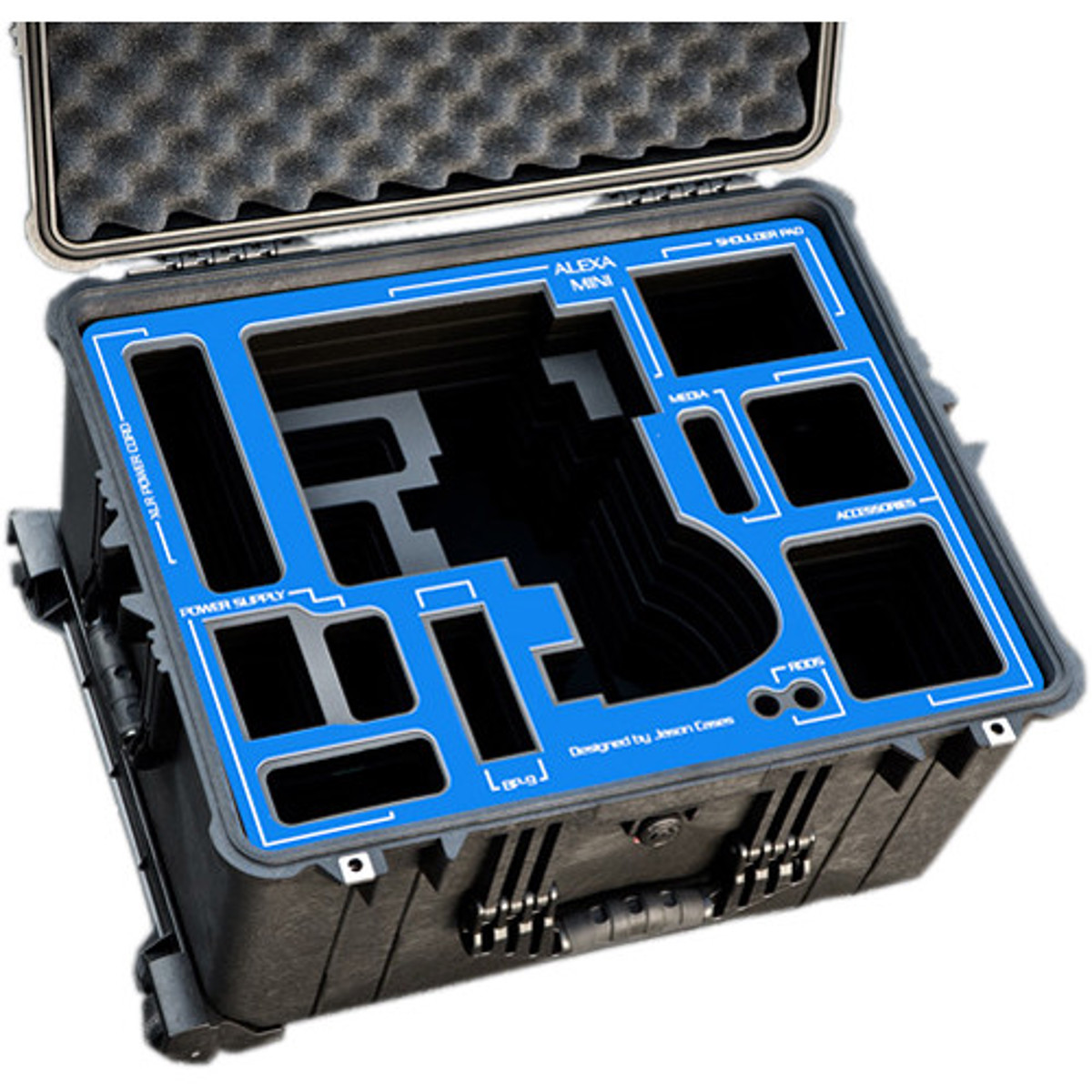 

Jason Cases Protective Wheeled Case for ARRI ALEXA Mini Camera with Plates