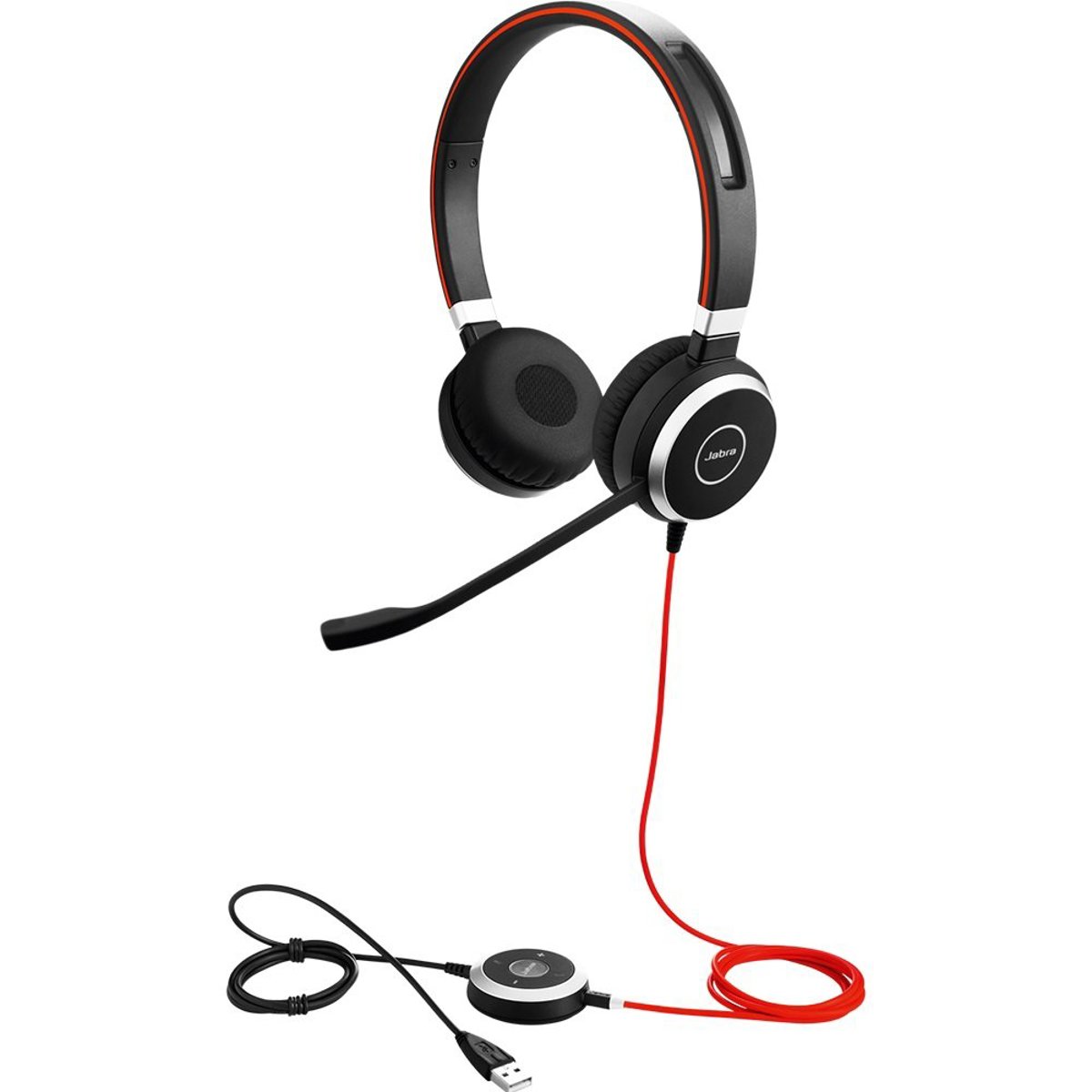 

Jabra Evolve 40 UC Stereo Wired Headset with Microphone (Retail Packaging) - SME