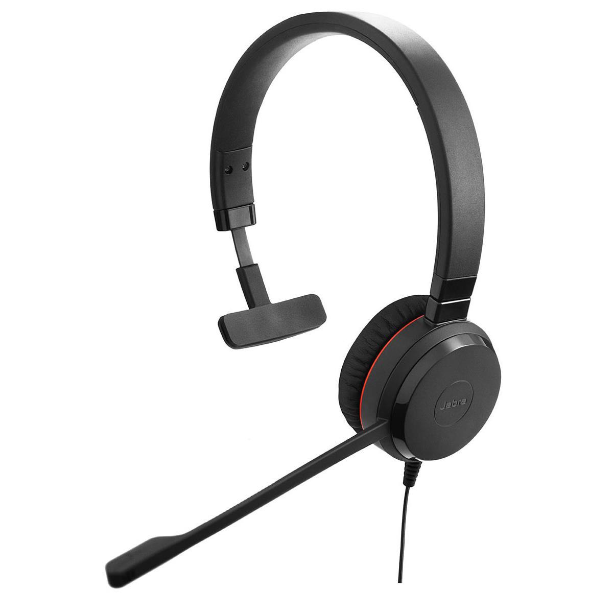 

Jabra Evolve 20SE MS Mono Headset, Leatherettes