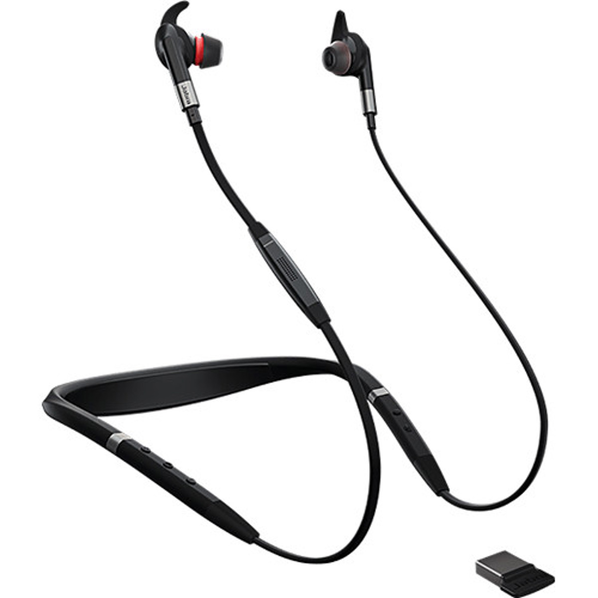 

Jabra Evolve 75e MS Wireless Earbuds with Link 370 USB Adapter