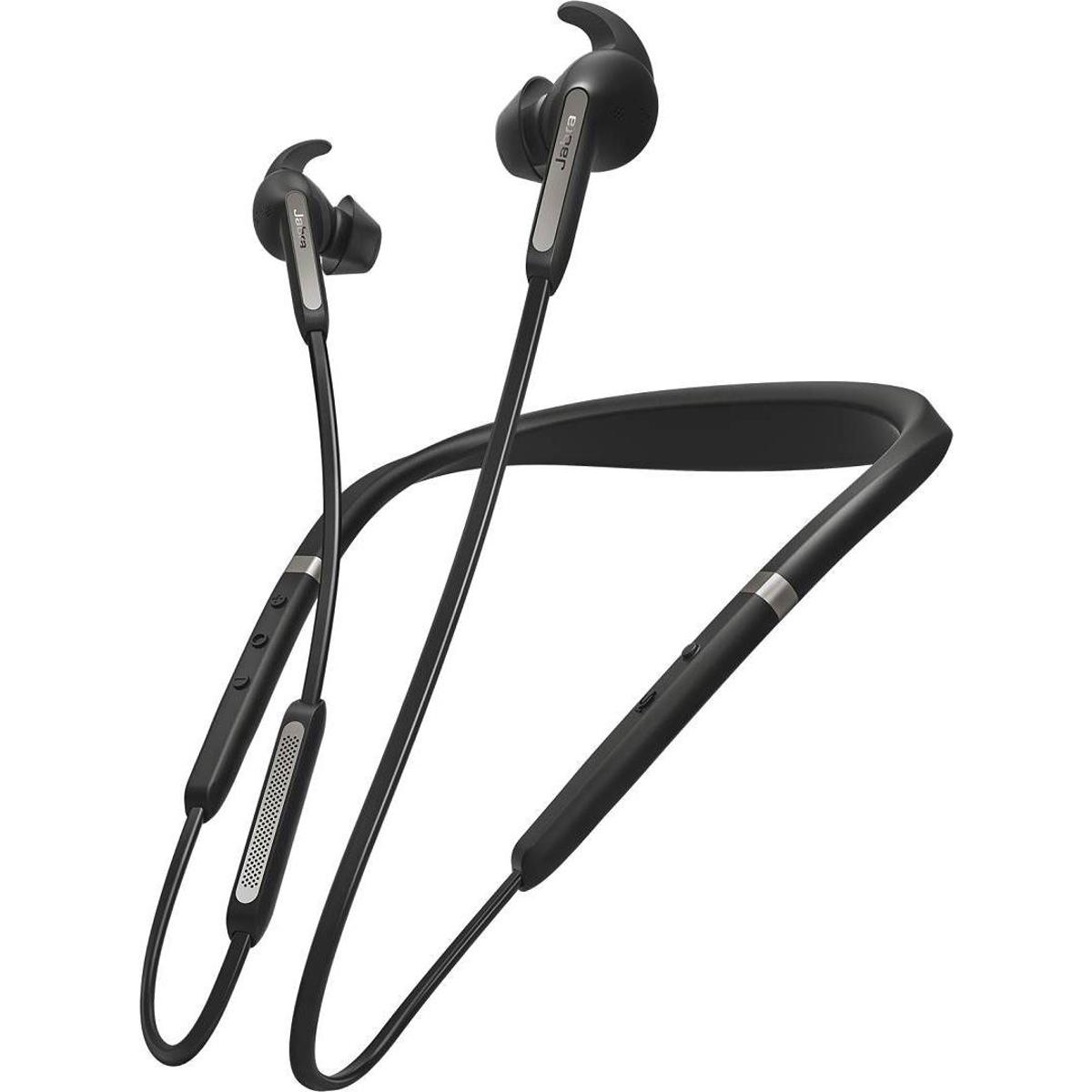 Jabra Elite 65e Wireless In-Ear Headphones with Mic, Titanium Black -  100-99020000-02