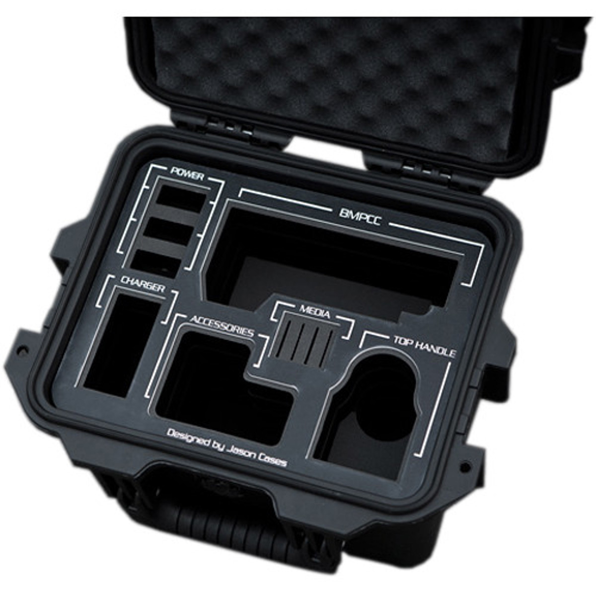 

Jason Cases Hard Case for Blackmagic Design Pocket Cinema Camera, Black Overlay