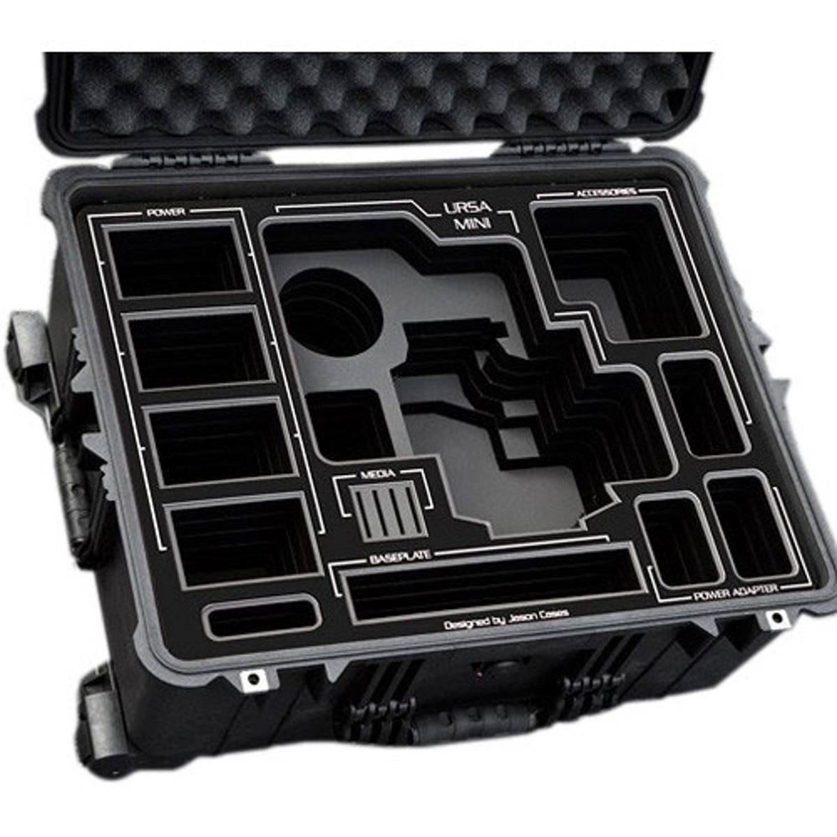 

Jason Cases Hard Travel Case for Blackmagic URSA Mini Kit, Black Overlay