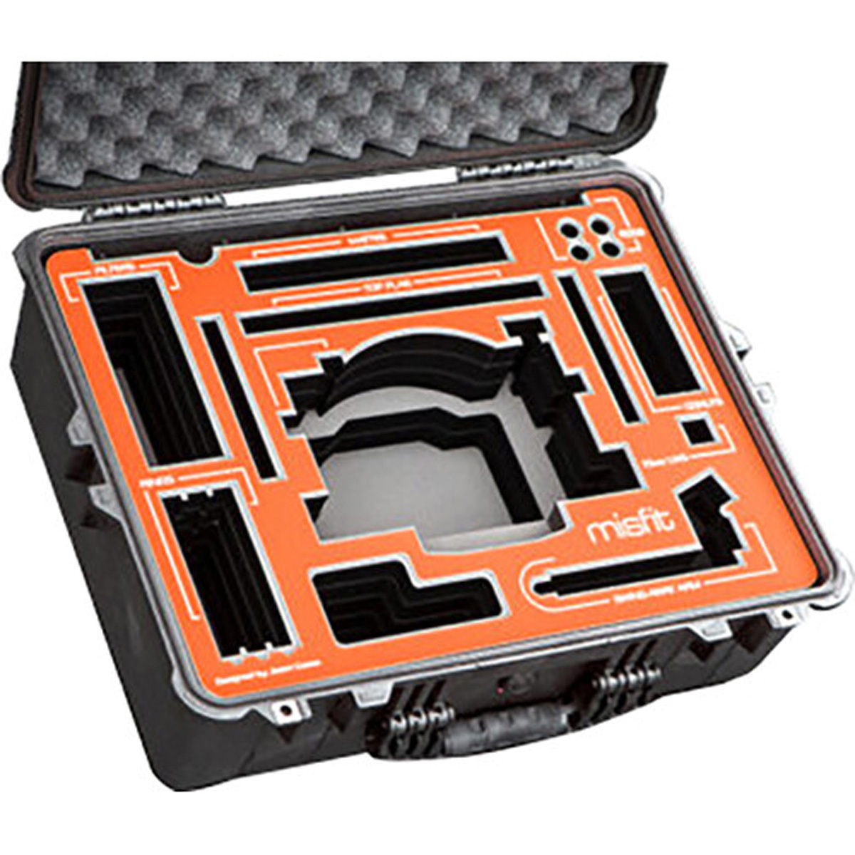 

Jason Cases Hard Case w/Foam for Bright Tangerine Misfit Mattebox & Side Flags