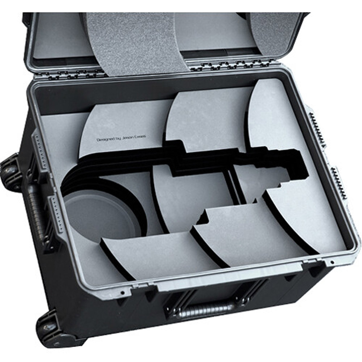 

Jason Cases Wheeled Hard Case w/Foam for Barco TLD+ 0.65-0.85:1 Short Throw Lens