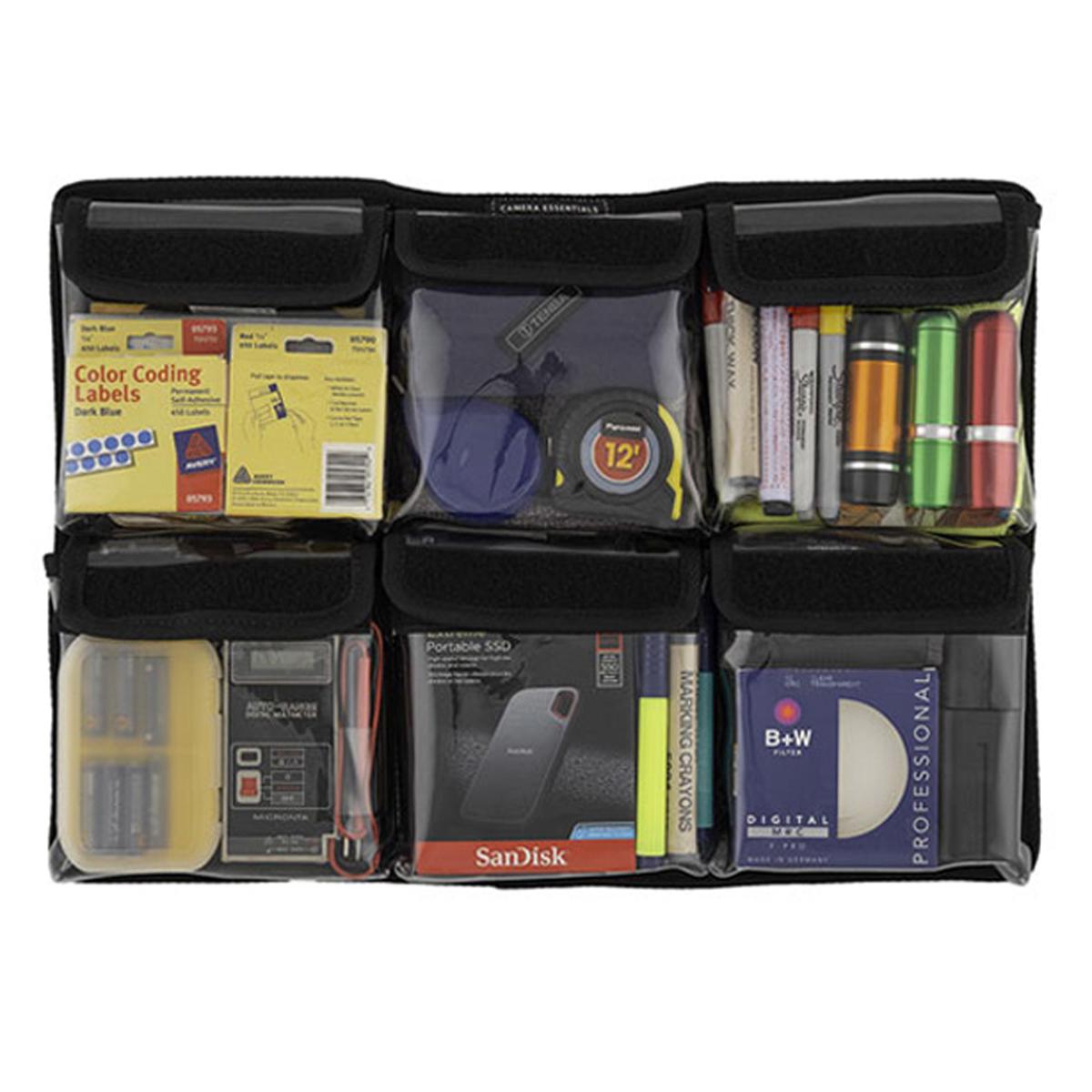 

Jason Cases Lid Organizer for Pelican 1450/Storm iM2200 Case, 6-Pockets