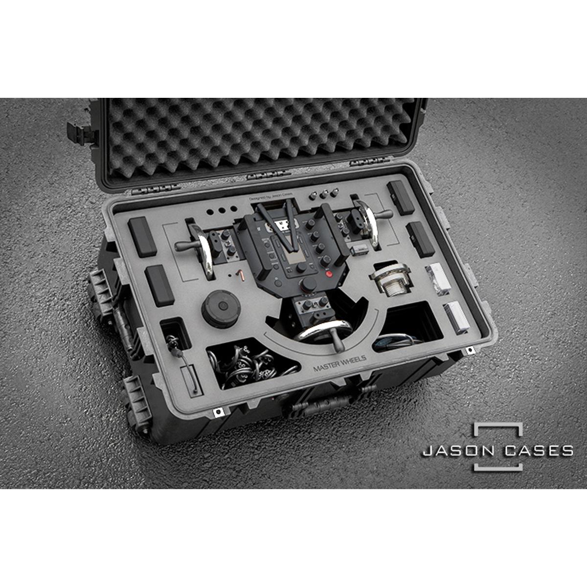

Jason Cases Wheeled Hard Case with Laser-Cut Foam for DJI Master Wheels