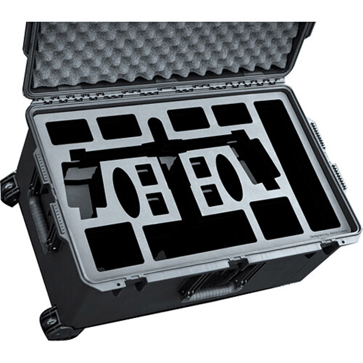 

Jason Cases Wheeled Hard Case with Foam for DJI Ronin-M 3-Axis Gimbal Stabilizer
