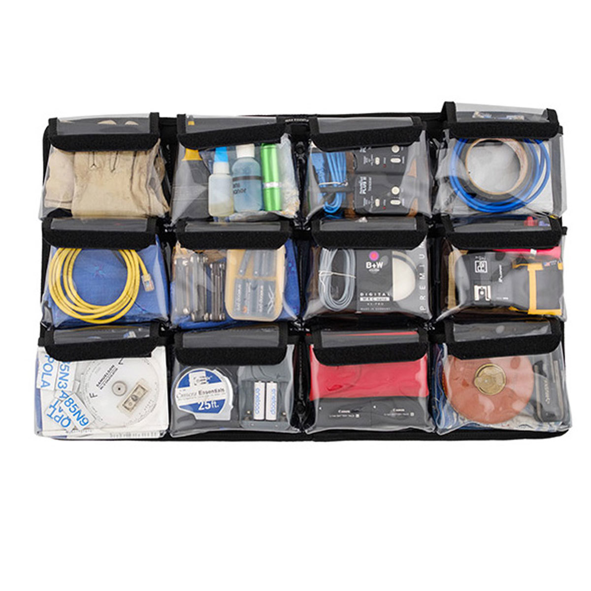 Jason Cases Pelican 1650 / Storm iM2950 / Storm iM2975 Lid Organizer, 12-Pockets -  CE1650LO