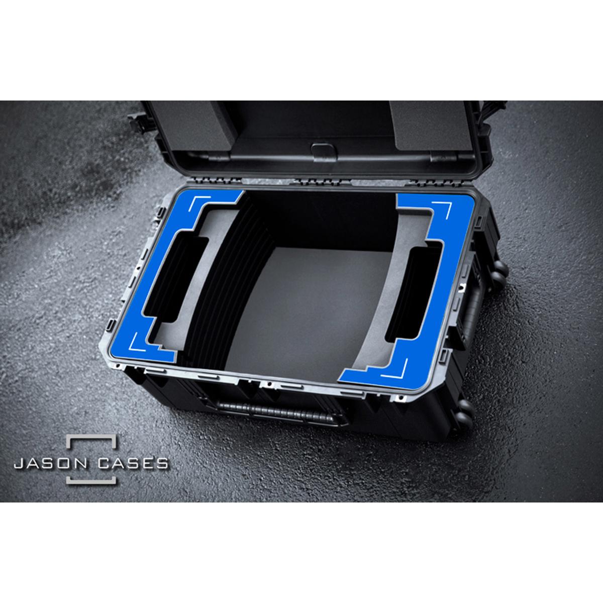 

Jason Cases Wheeled Hard Case w/Foam for SmallHD Vision 24" Monitor, BlueOverlay
