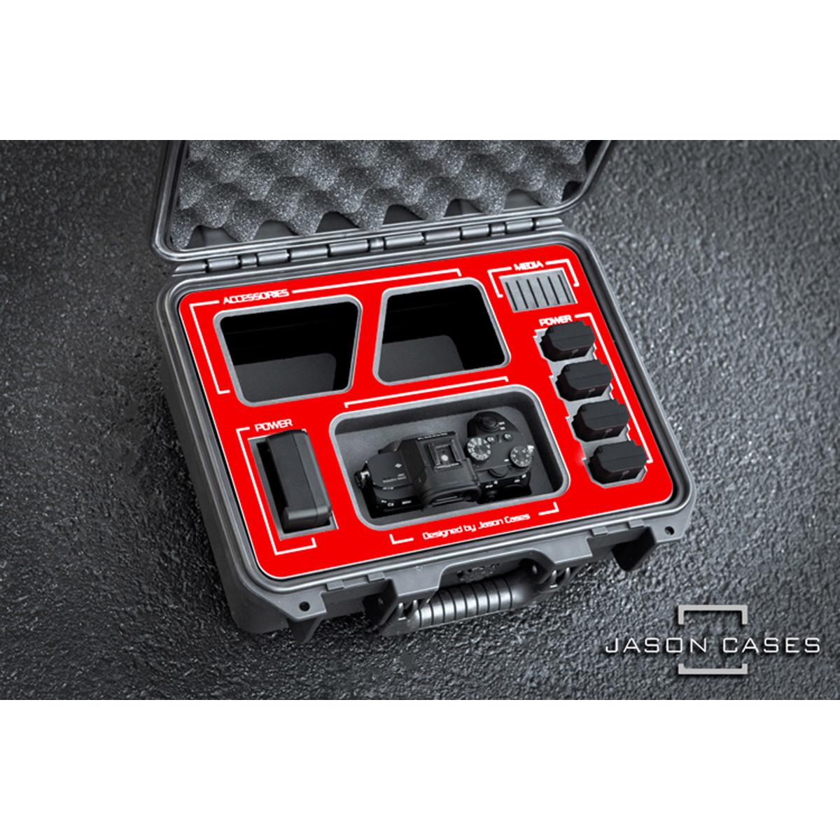 

Jason Cases Hard Case with Laser-Cut Foam for Sony Alpha 7 III Camera Body