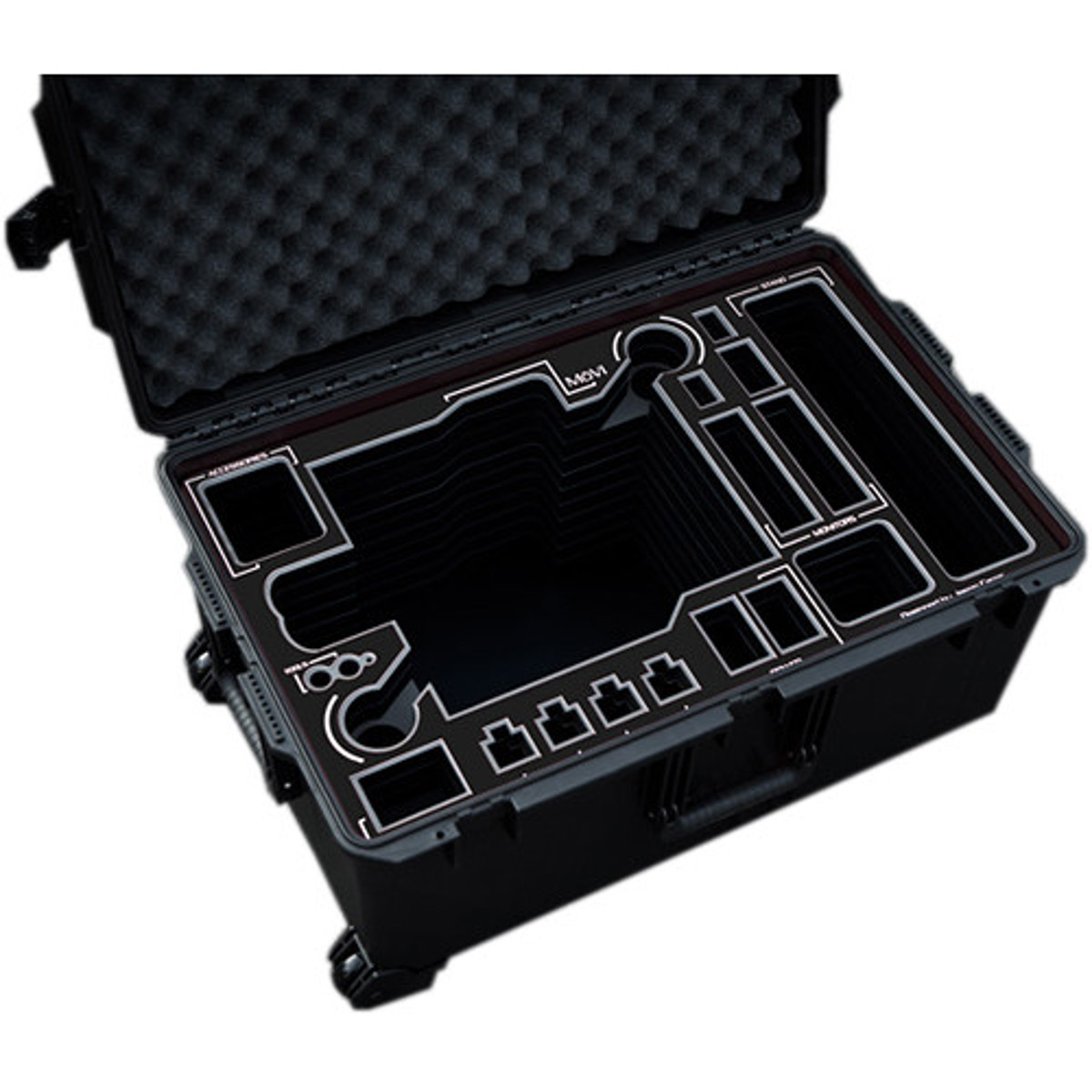 

Jason Cases Case for MoVI M15 Gimbal without Toad-in-the-Hole, Black Overlay