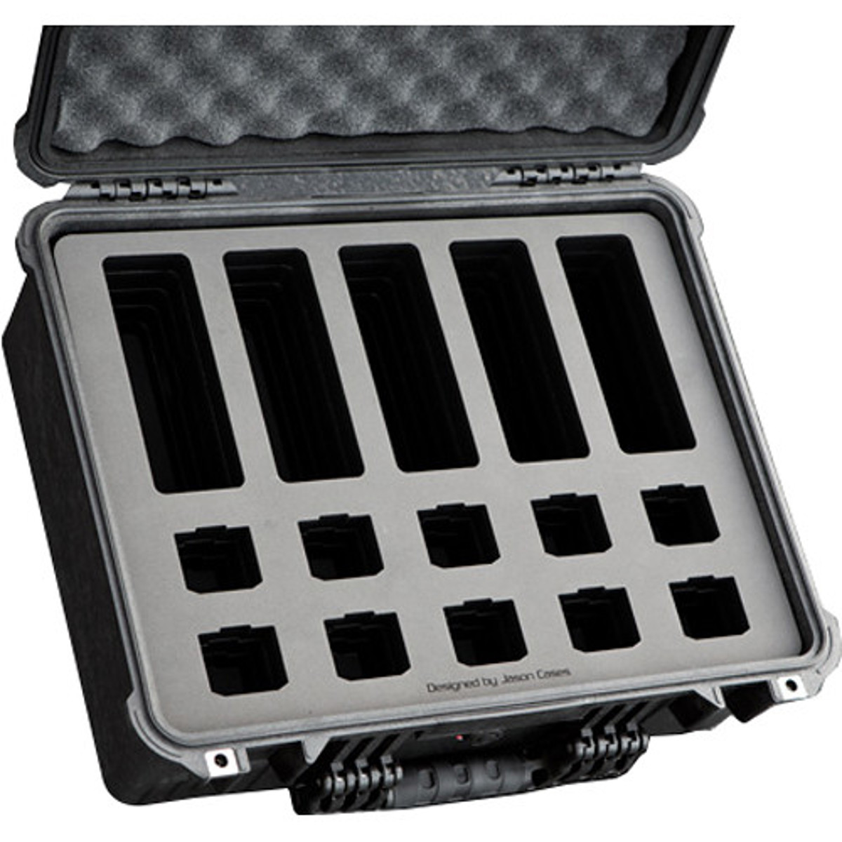 

Jason Cases Custom Hard Case with Foam for MoVI Pro Battery and Charger