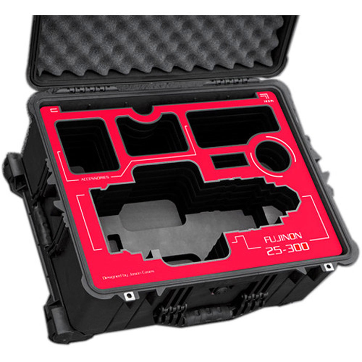

Jason Cases Hard Case w/Laser-Cut Foam for Fujinon Cabrio ZK 25-300mm Zoom Lens