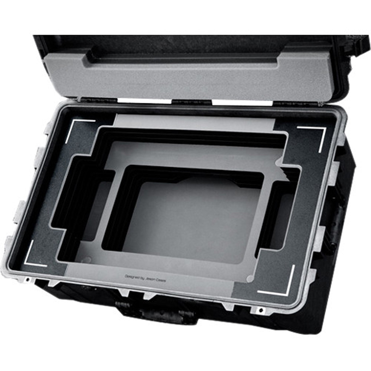 

Jason Cases Custom Hard Case for Panasonic BT-LH2170P Monitor, Black Overlay