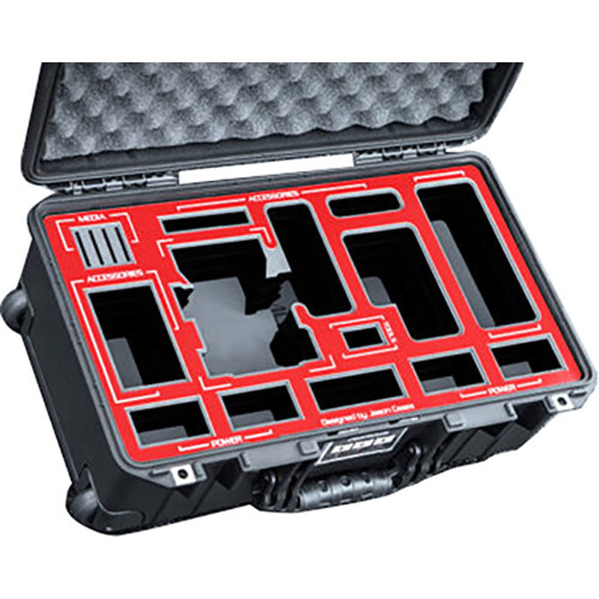 

Jason Cases Wheeled Hard Case with Laser-Cut Foam for RED KOMODO w/Tilta Cage