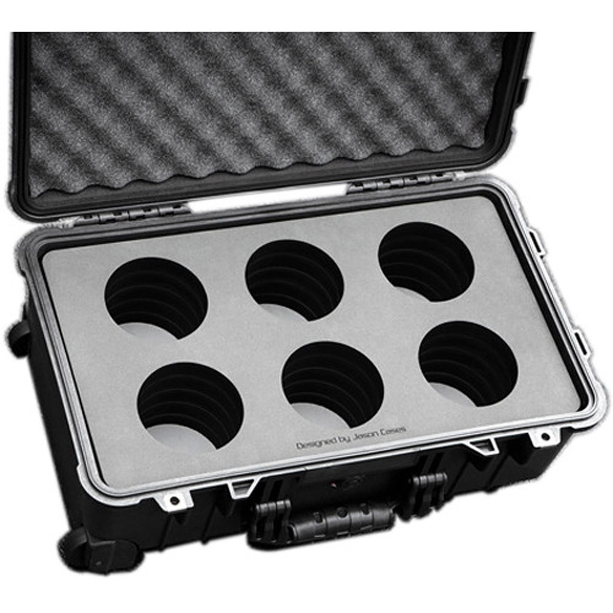 

Jason Cases Compact Hard Case with Laser-Cut Foam for Sigma Cine FF Prime 6-Lens