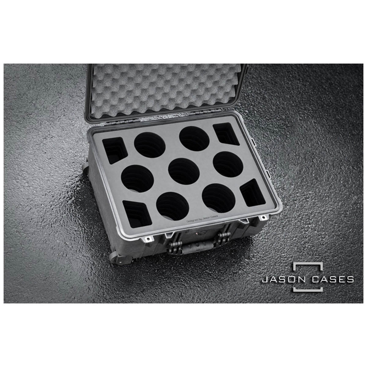 

Jason Cases Compact Hard Case with Laser-Cut Foam for Sigma Cine FF Prime 7-Lens