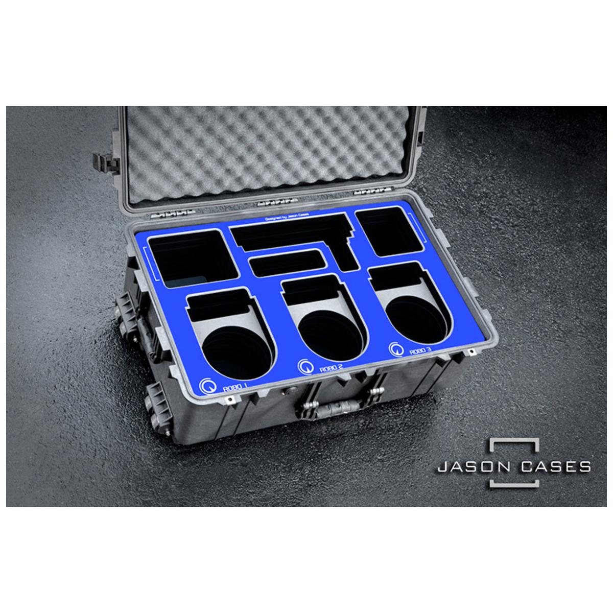 

Jason Cases Hard Case with Laser-Cut Foam for Sony SRG-360SHE Robos, Bl Ol