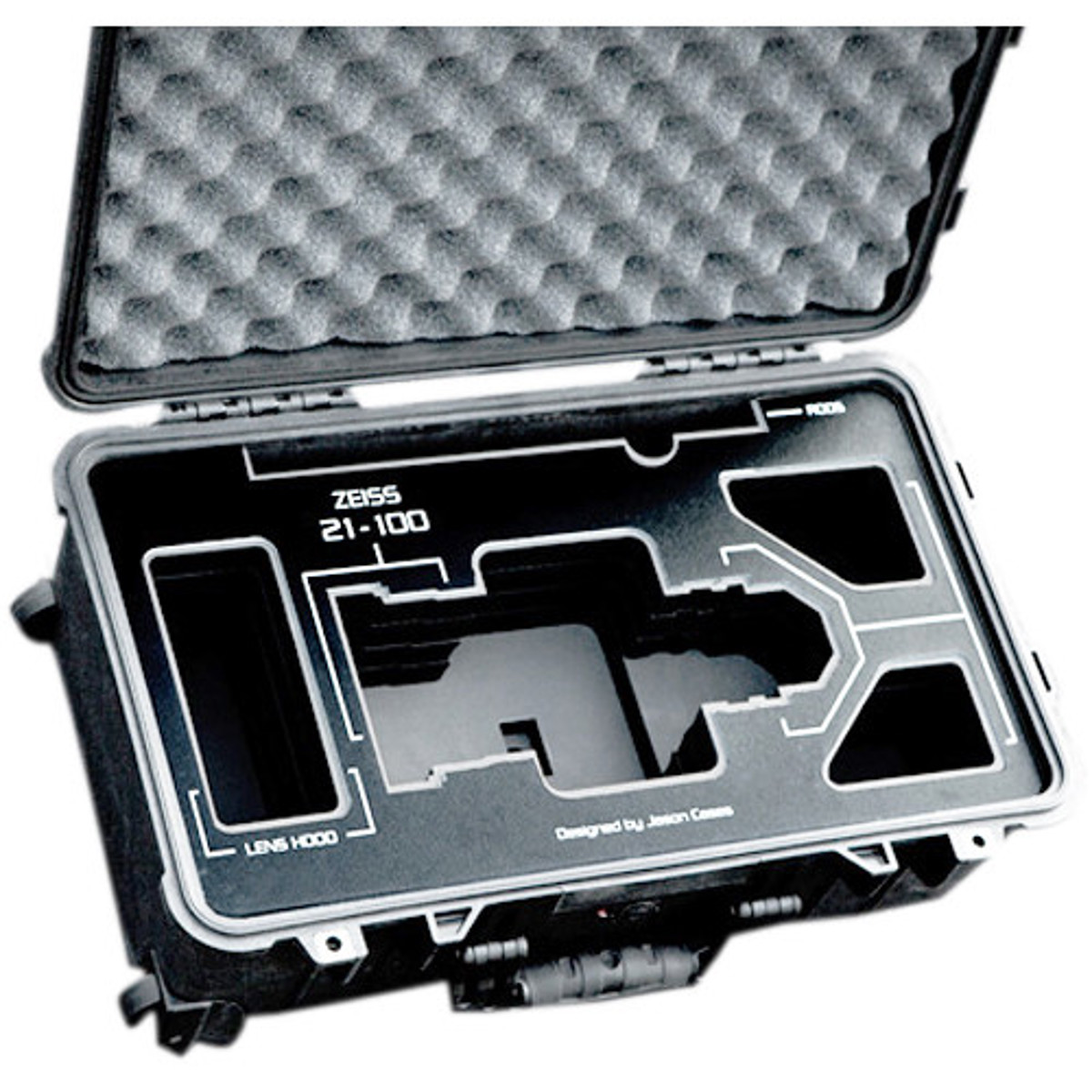 

Jason Cases Case for Zeiss LWZ.3 21-100mm Lens, Black Overlay
