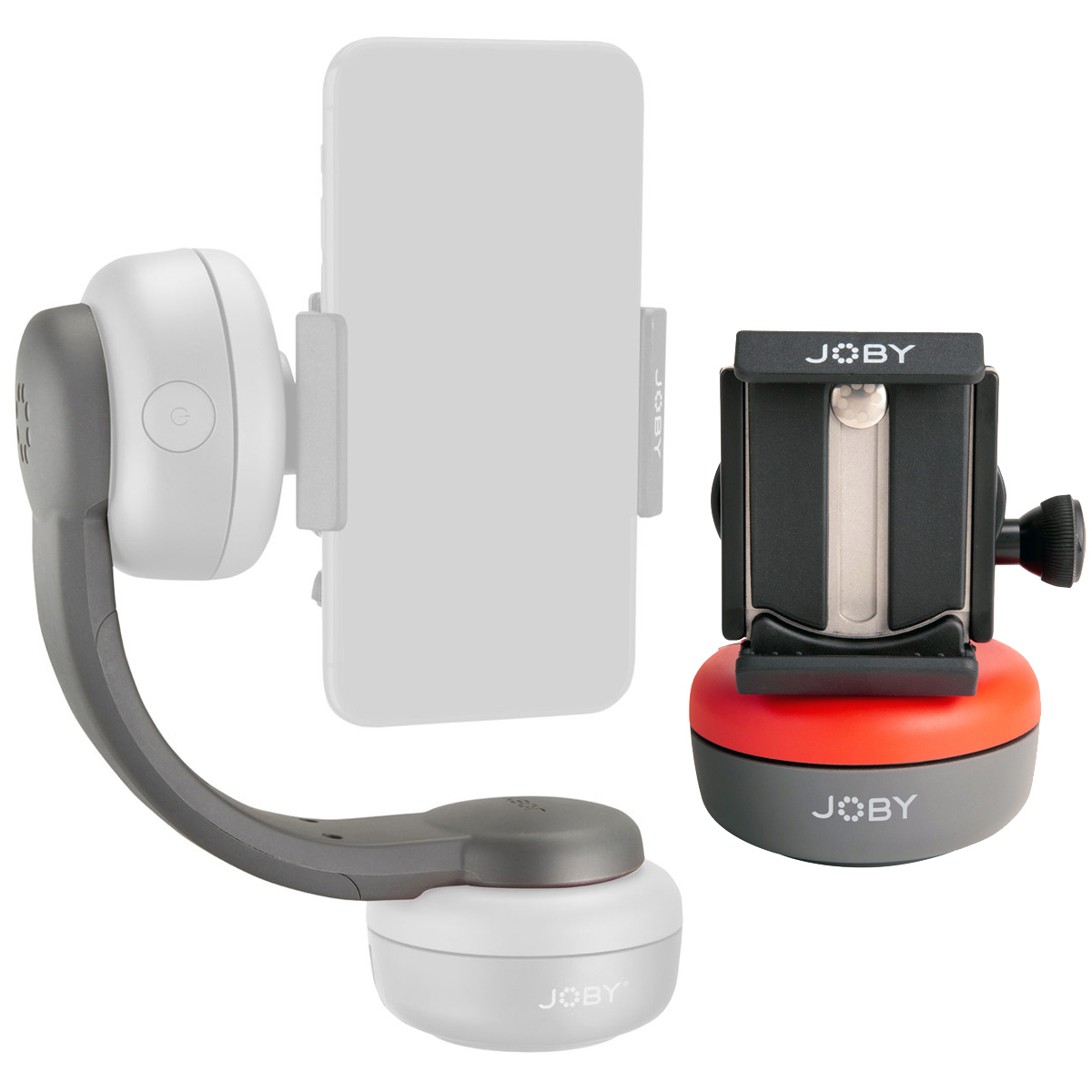 

JOBY Spin Phone Mount Kit, Bundle with Pan Tilt Bracket for Spin, Gray