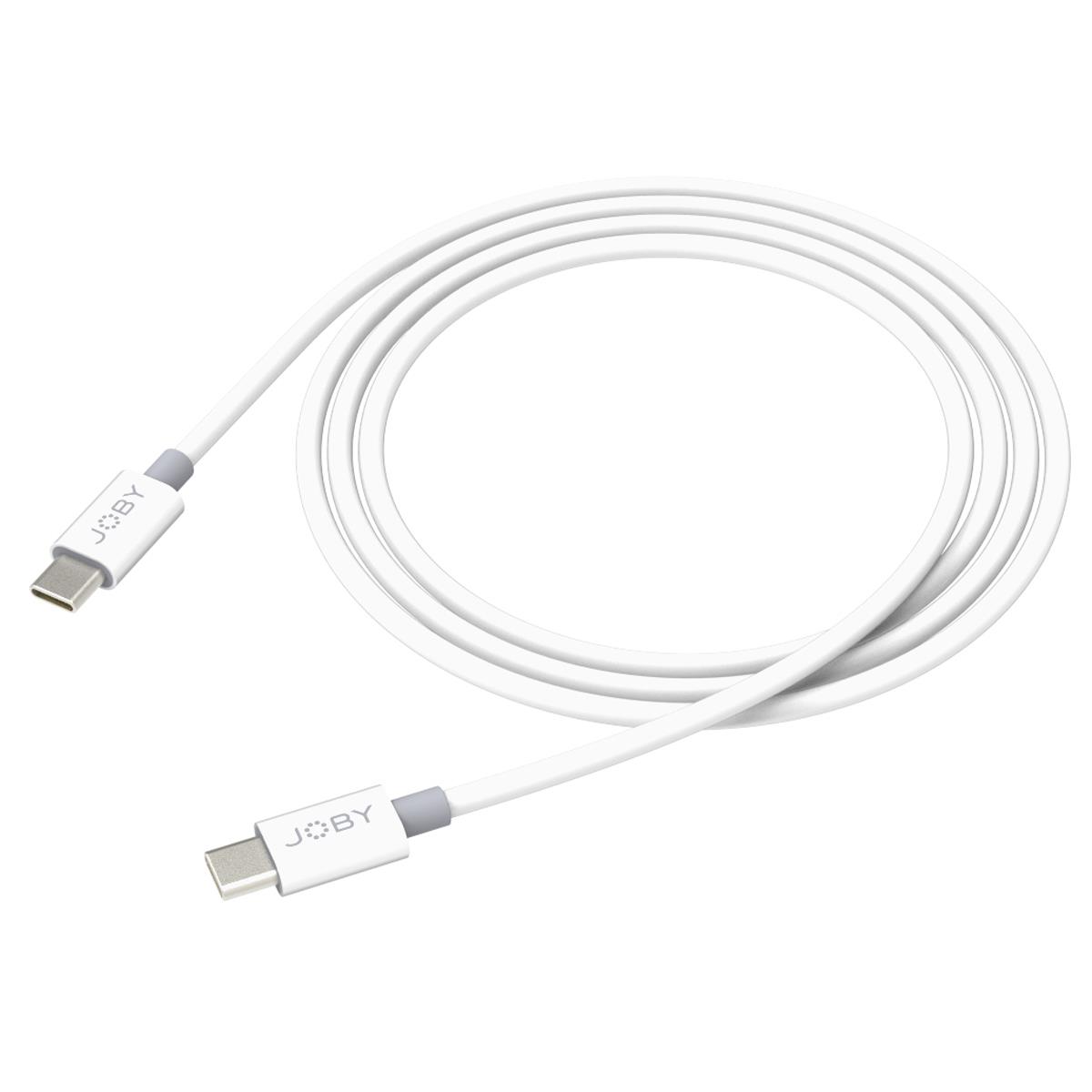 Image of JOBY 6.6' USB Type-C to USB Type-C Power Delivery Charge and Sync Cable