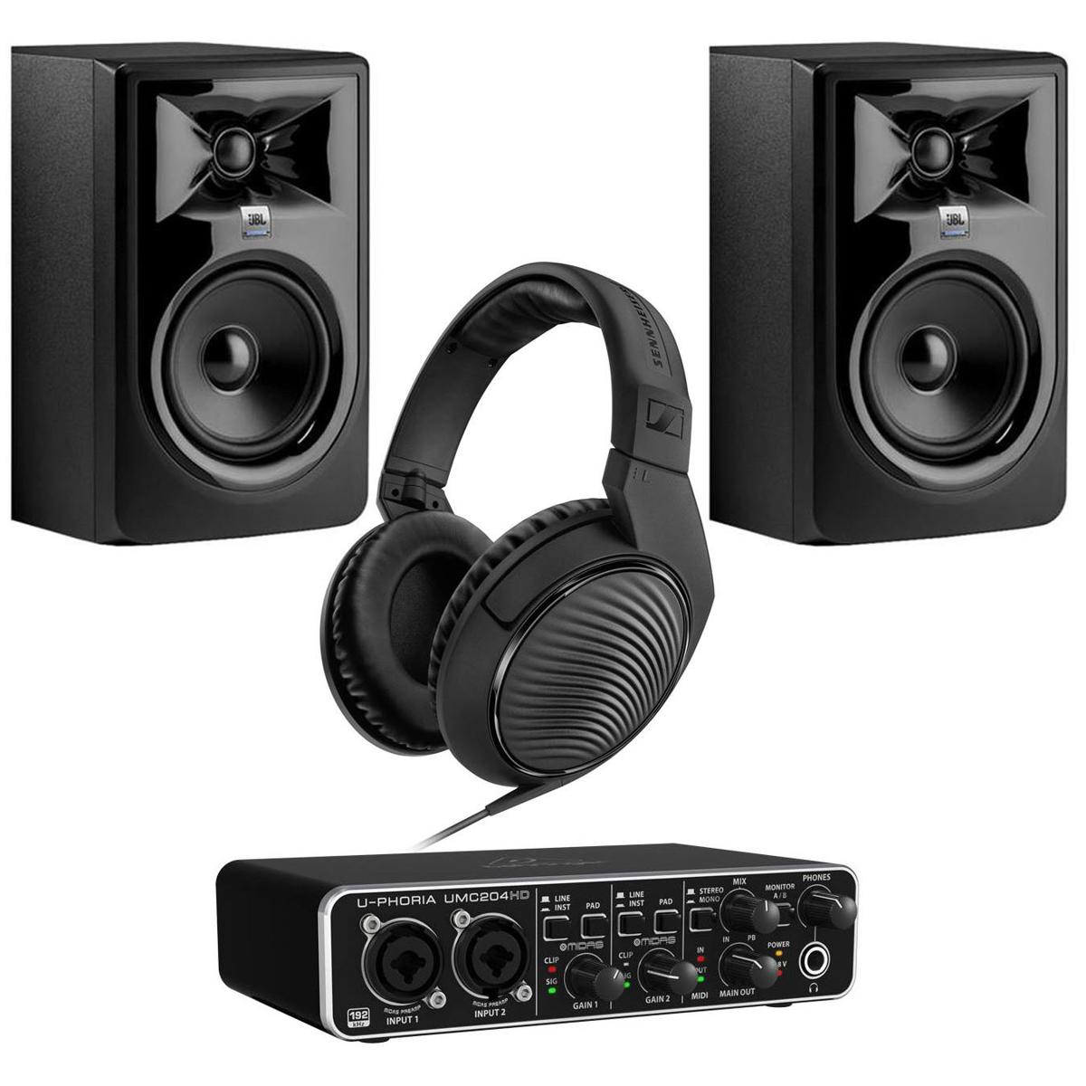 

JBL 2x 306P MkII Powered 6.5" Two-Way Studio Monitor With Headphones /Audiophile