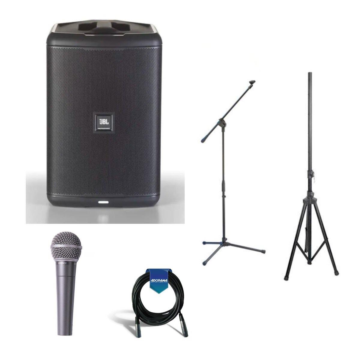 JBL EON ONE Personal PA, Bundle with Stand, Handheld Mic, and Cable -  EON ONE COMPACT-NA A