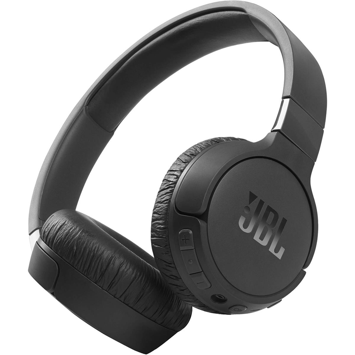 Image of JBL Tune 660NC Wireless Active Noise Canceling On-Ear Headphones Black