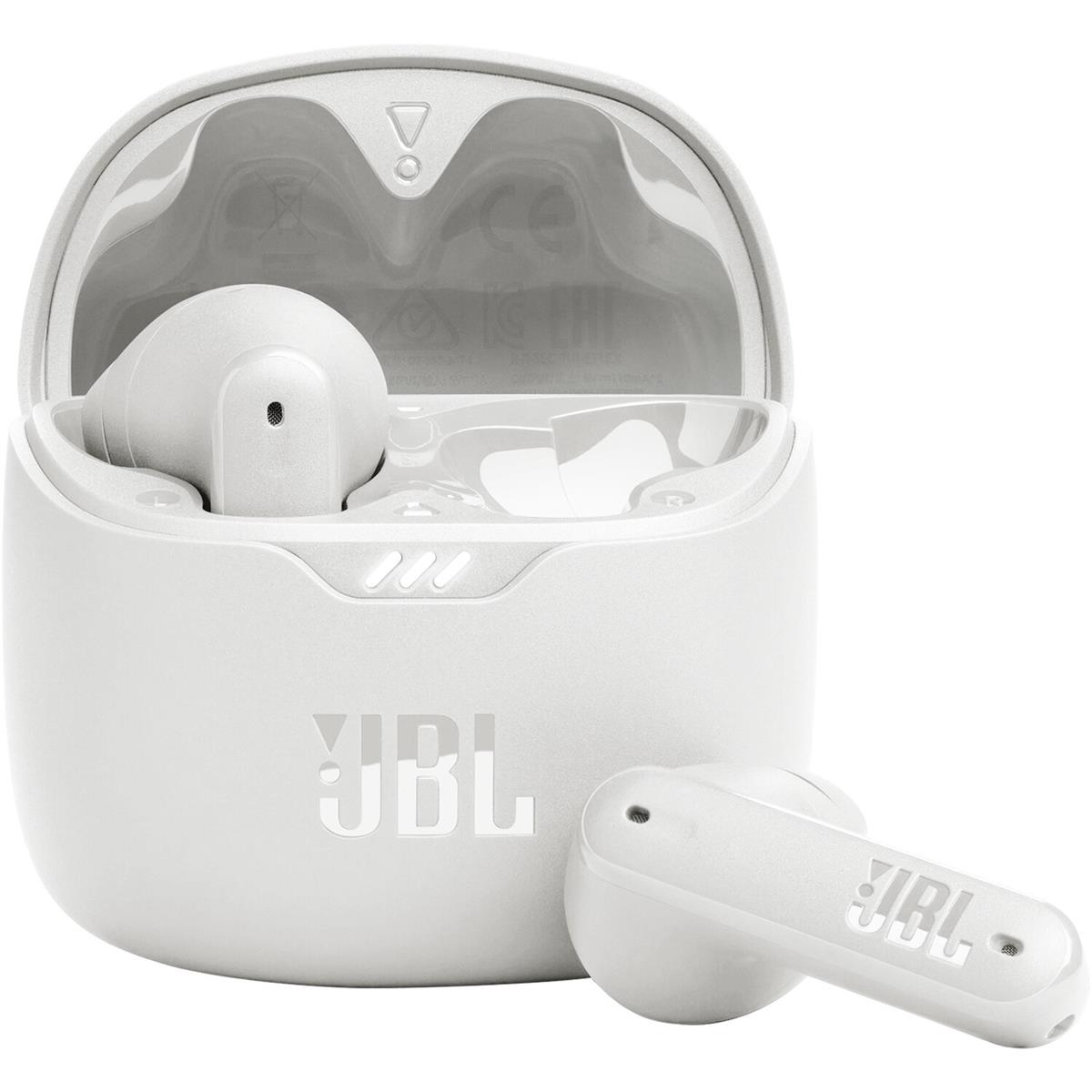 Image of JBL Tune Flex True Wireless Noise Cancelling Earbuds White