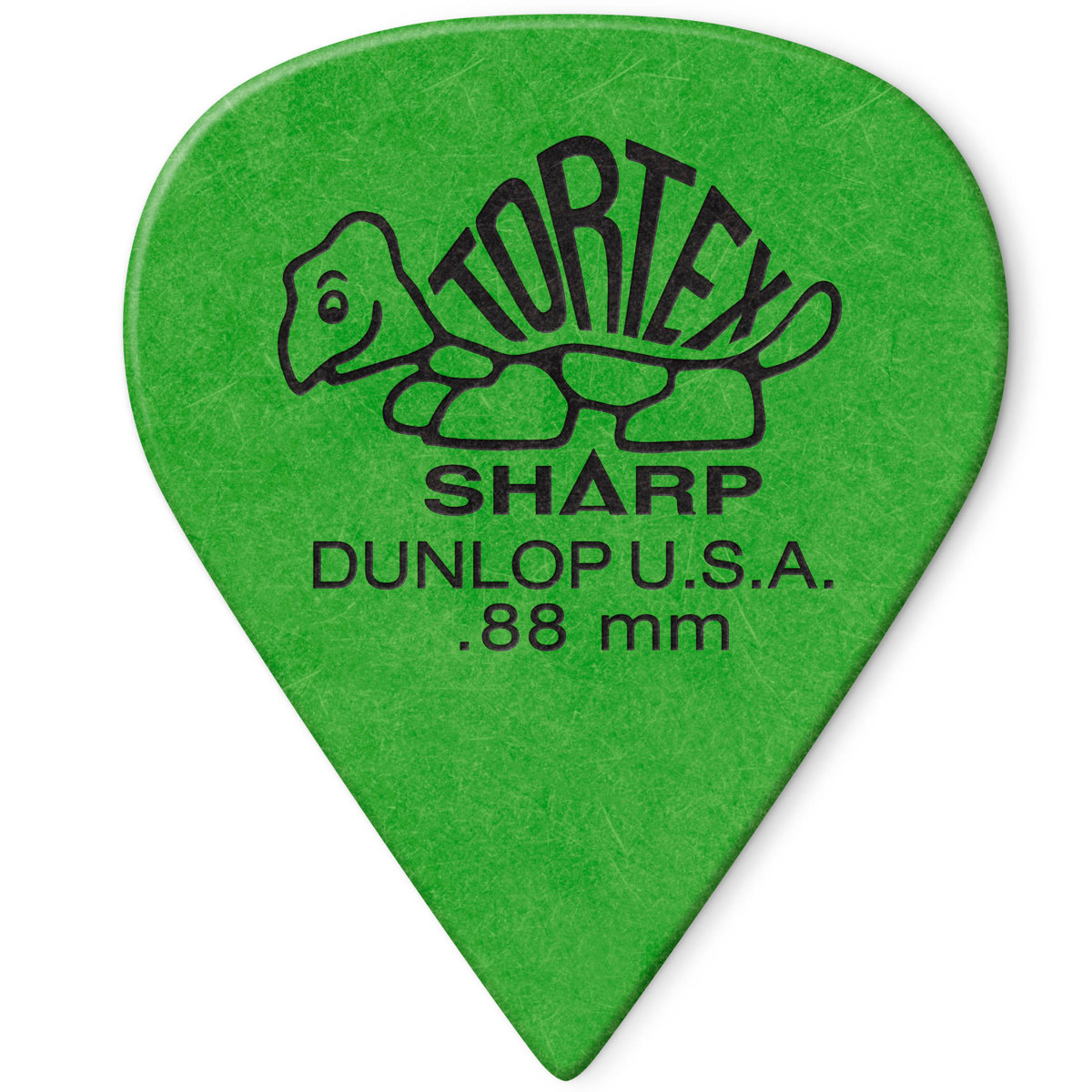 

Dunlop Tortex Sharp Guitar Picks, .88mm Gauge, Green, 12-Pack