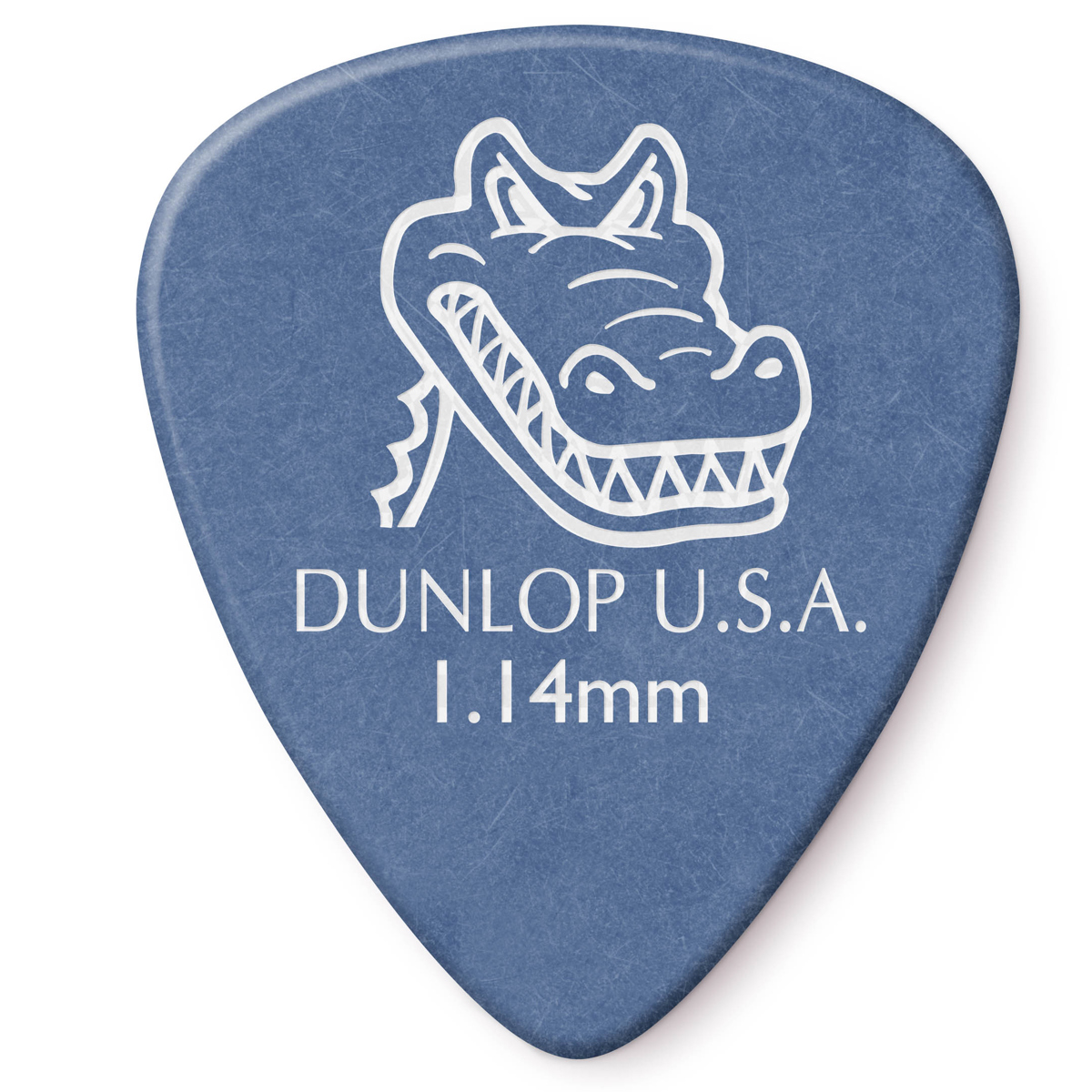 

Dunlop Gator Grip Series Guitar Picks, 1.14mm Gauge, Blue, 72-Pack