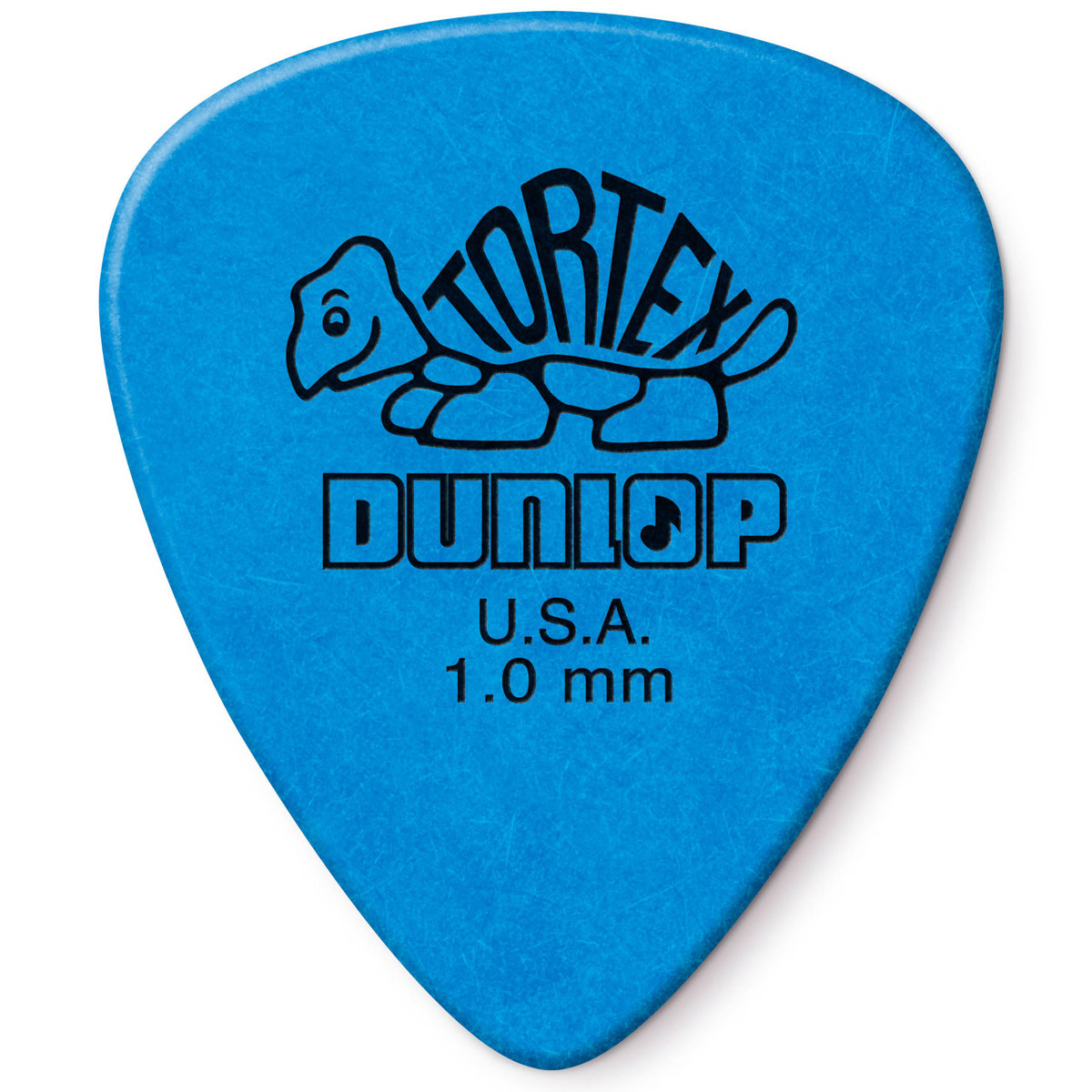 Стандартные гитарные медиаторы Dunlop Tortex, калибр 1,0 мм, синие, 12 шт. в упаковке #418P100