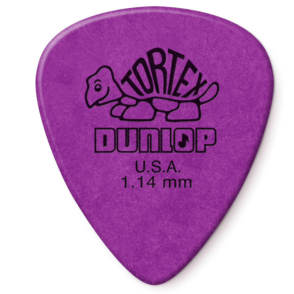 

Dunlop Tortex Standard Guitar Picks, 1.14mm Gauge, Purple, 12-Pack