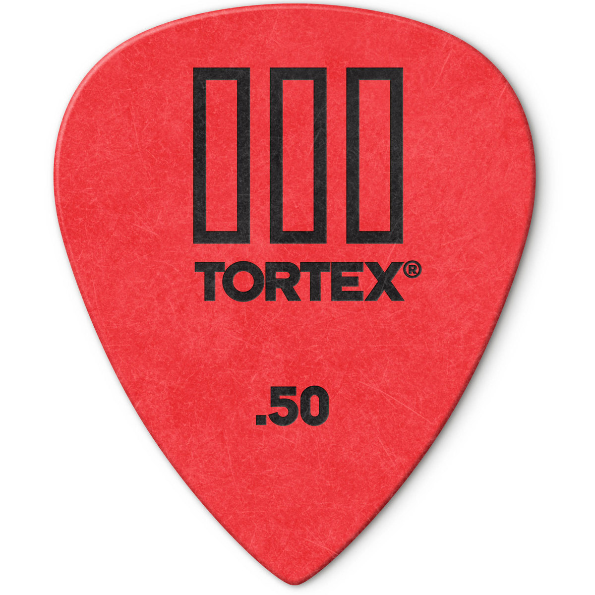 

Dunlop Tortex TIII Guitar Picks, 0.50mm Guage, Red, 12-Pack