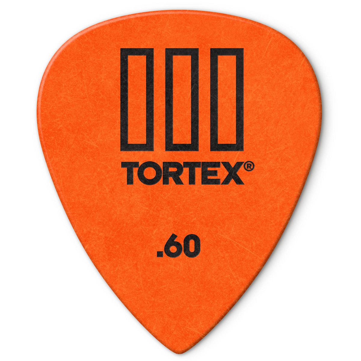 Гитарные медиаторы Dunlop Tortex TIII, калибр 0,60 мм, оранжевые, 12 шт. в упаковке #462P060