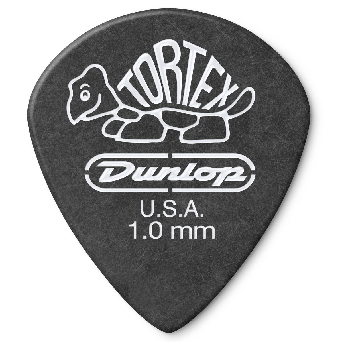 

Dunlop Tortex Jazz III Guitar Picks, 1.0mm Gauge, Pitch Black, 12-Pack